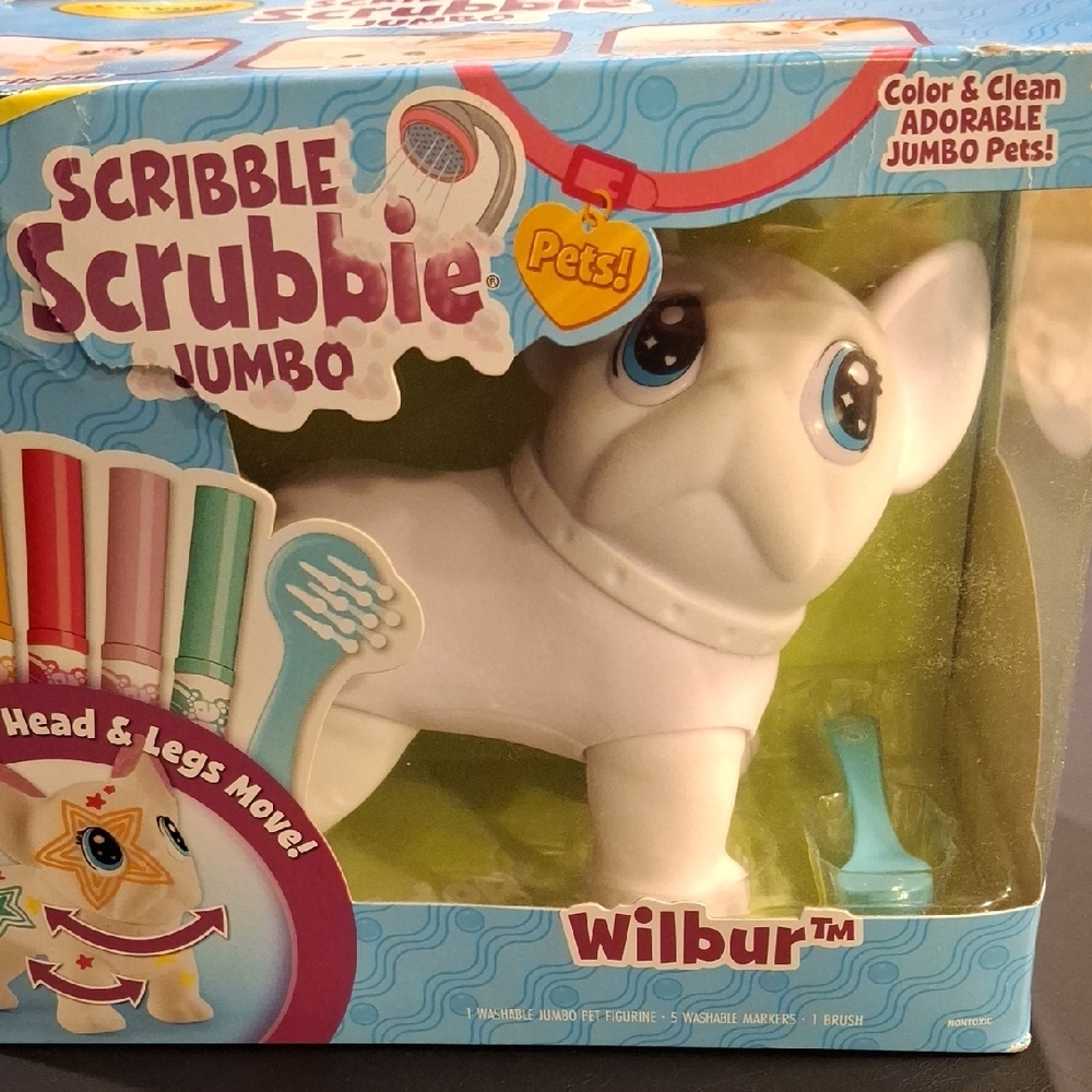 Crayola Scribble Scrubbie Jumbo French Bulldog